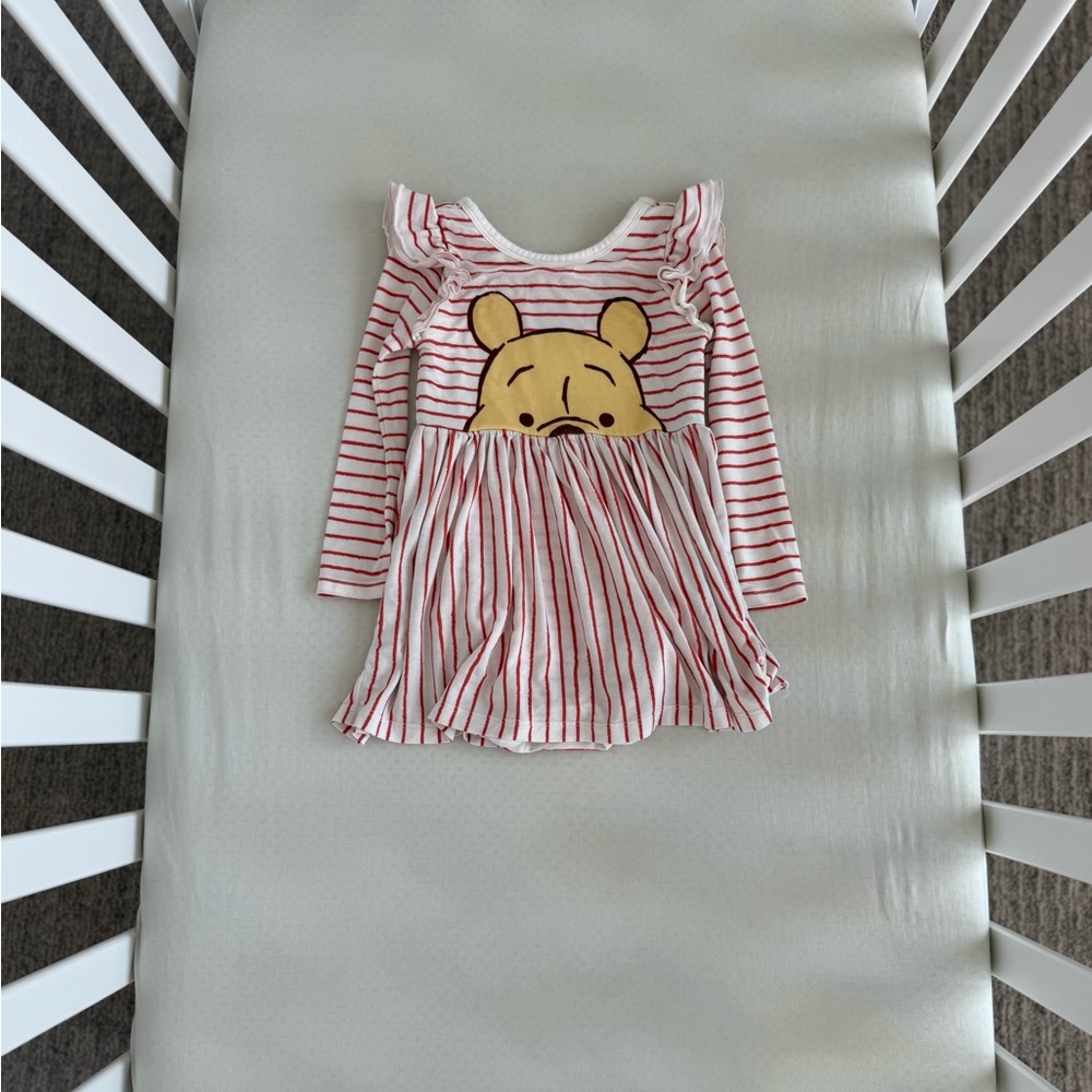 Little Sleepies Winnie the Pooh Bodysuit Dress